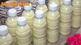 Hình ảnh sữa đậu nành nhà làm 