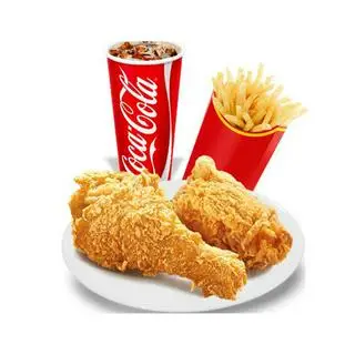 Hình ảnh Combo 2 Đùi Gà - 1 Khoai - 1 Coca