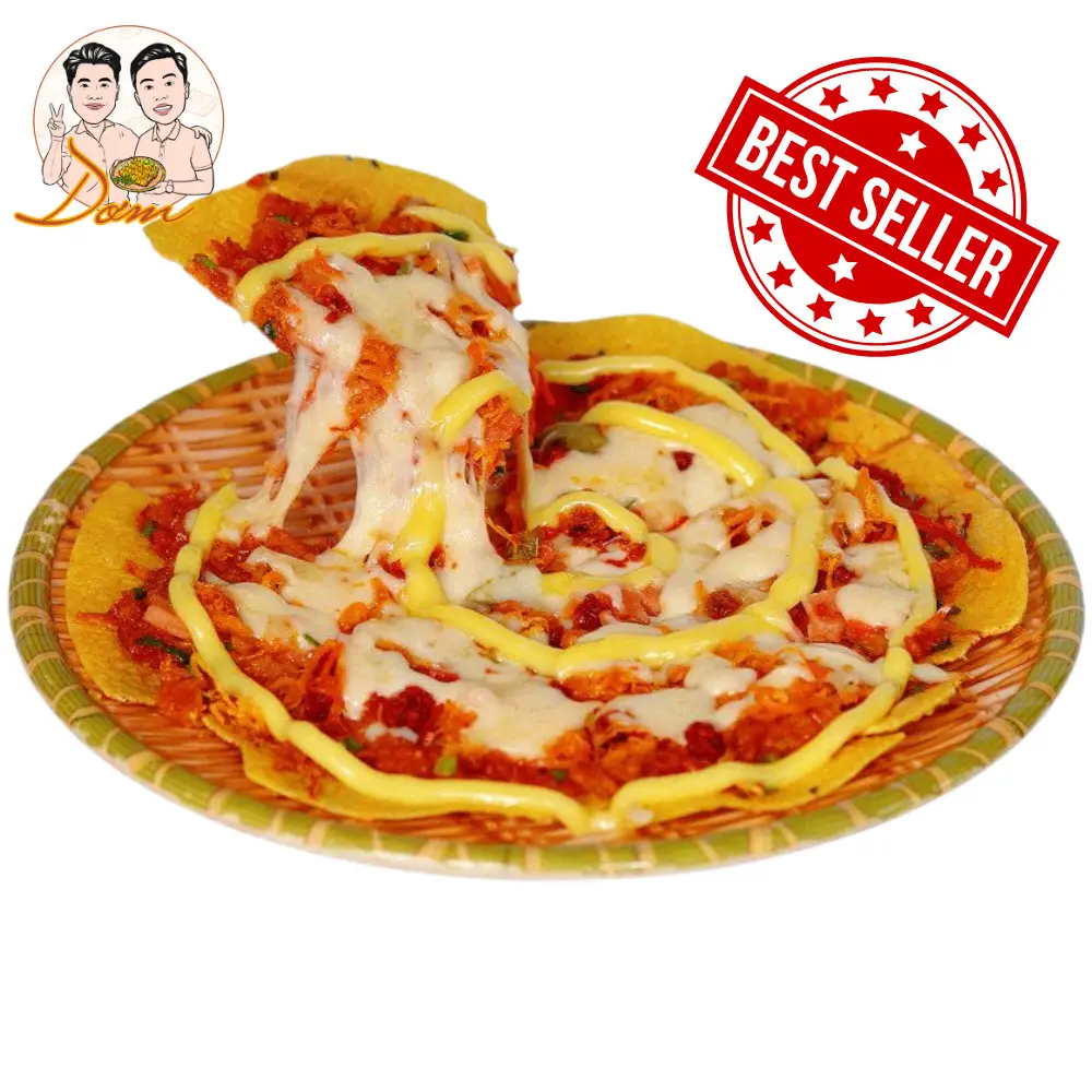 Hình ảnh Bánh tráng nướng phô mai đặc biệt