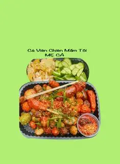 Hình ảnh Combo Cá Viên VỪA Chiên Mắm Tỏi Ớt
