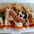 Hình ảnh Bánh mì nướng muối ớt xúc xích