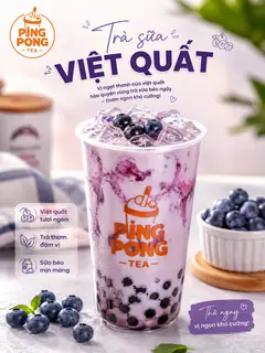 Hình ảnh Trà sữa Việt Quất
