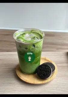 Hình ảnh Matcha latte oreo phô mai