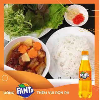 Hình ảnh bun trộn thap cảm