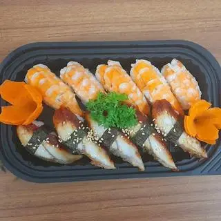 Hình ảnh Set sushi lươn - tôm
