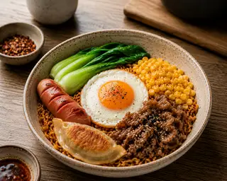 Hình ảnh Mỳ trộn indomie thập cẩm