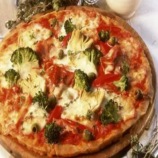 Hình ảnh Pizza giăm bông 22cm