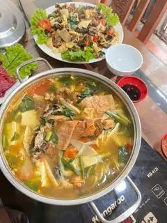 Hình ảnh lẩu Ếch măng cay