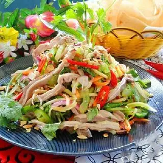 Hình ảnh GỎI ĐU ĐỦ TAI HEO + TÔM( bigsize)