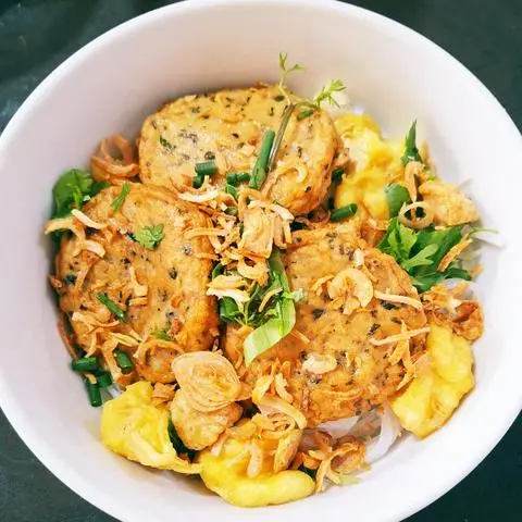 Hình ảnh Bún riêu Chả Cá đậu