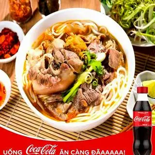Hình ảnh Combo Bún Bò Huế Đầy Đủ & 1 CocaCola