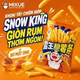 Hình ảnh Khoai Tây Chiên Giòn Snow King (Vị Bơ Mật Ong)
