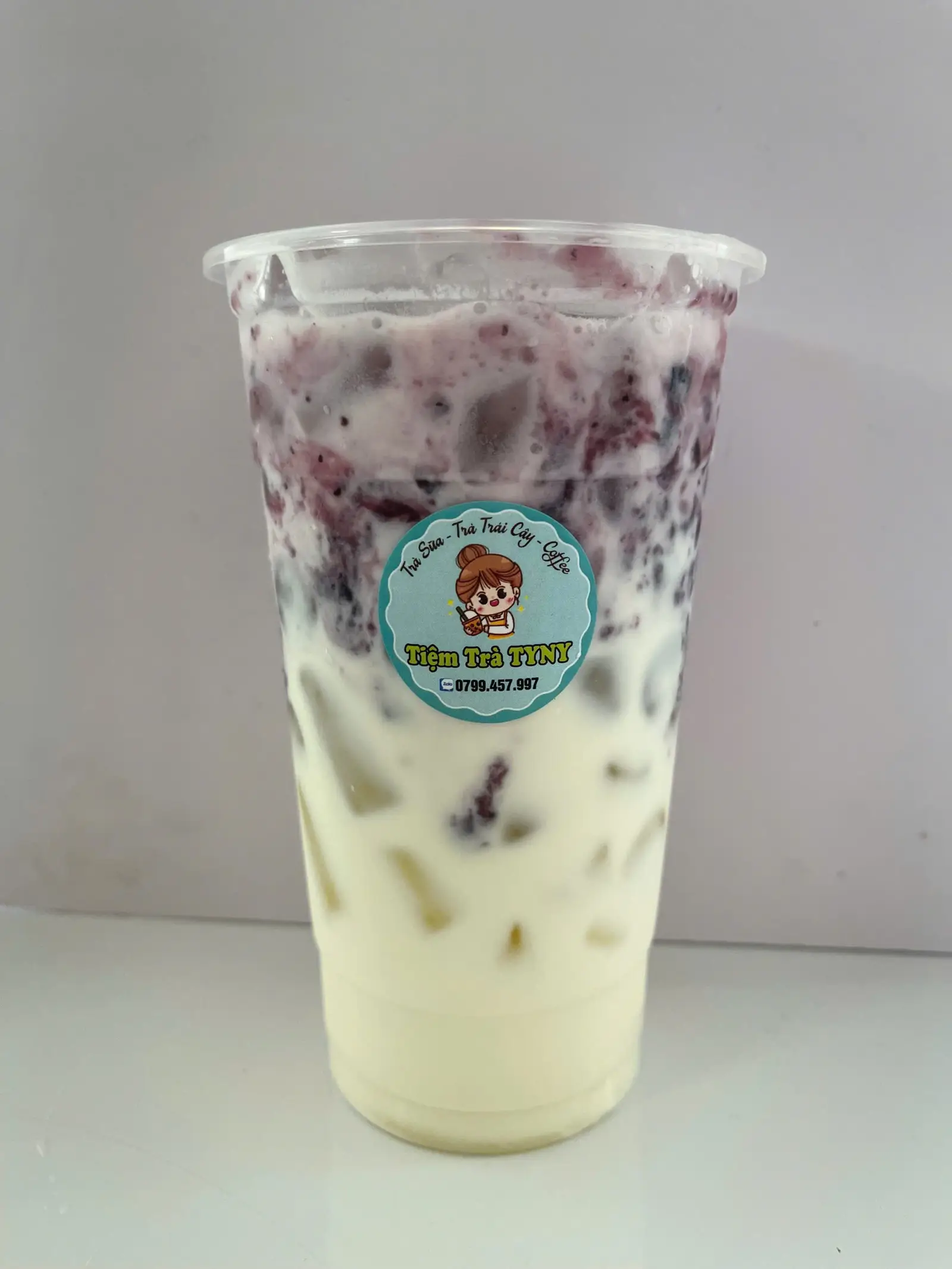 Hình ảnh Sữa tươi việt quất