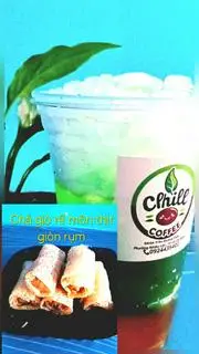 Hình ảnh Combo Trà thạch bạc hà-5 cuốn Chả giò rế 