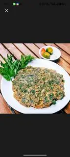 Hình ảnh Trứng Rán Ngải Cứu