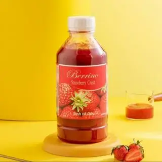 Hình ảnh Trà Dâu + Trân Châu Trắng 