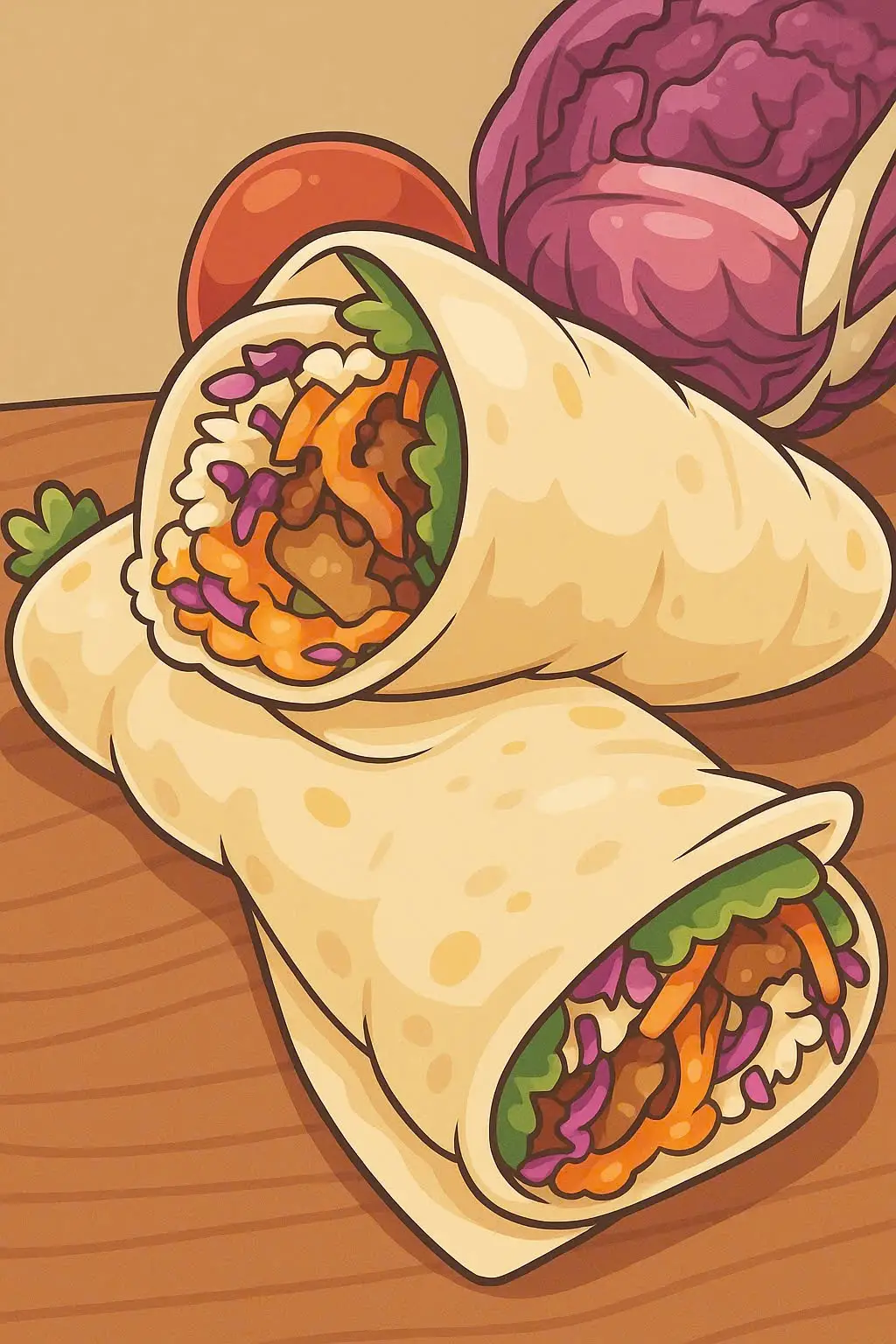 Hình ảnh Bánh mì Cuộn siêu nhiều thịt Gà nướng