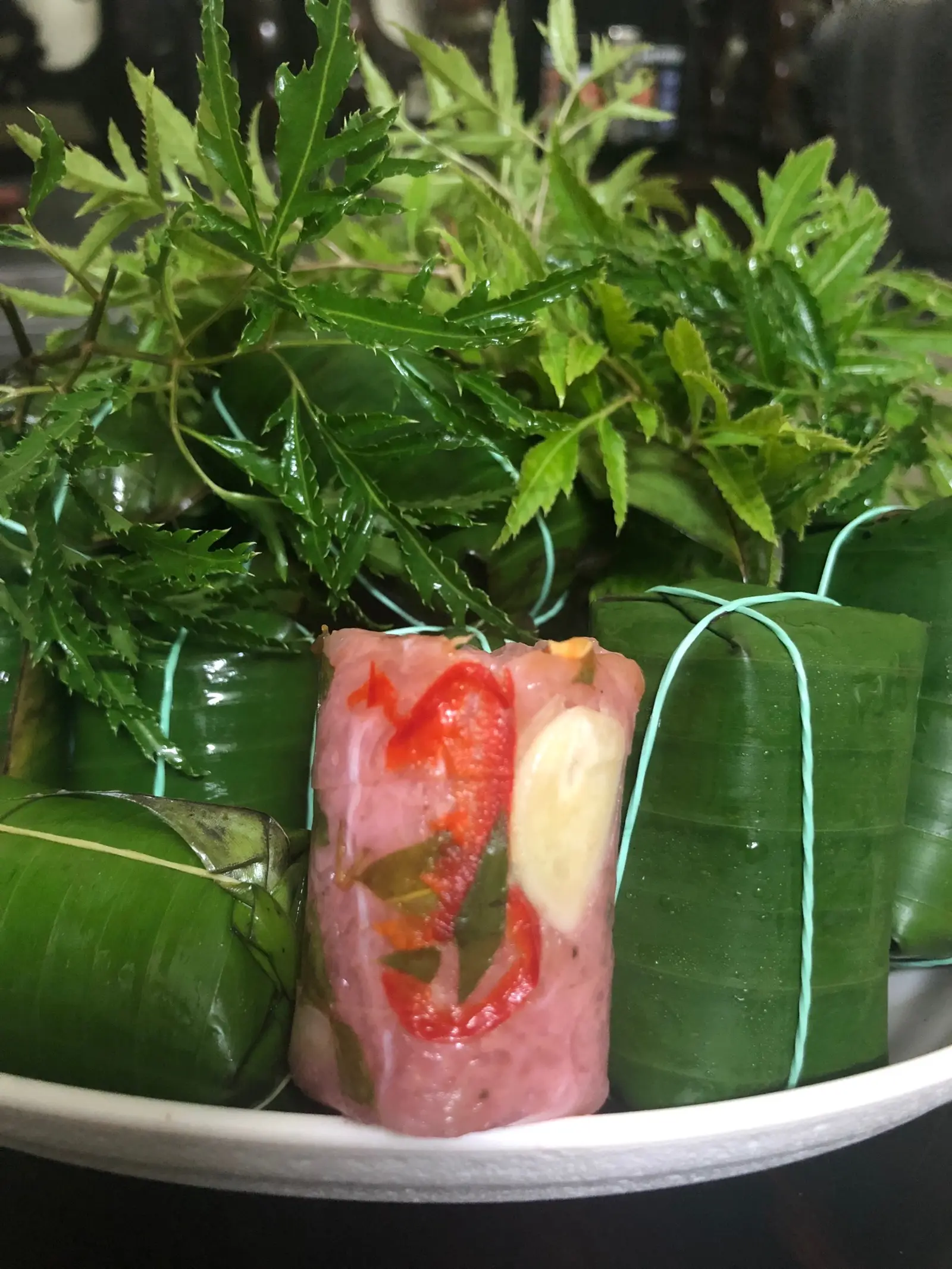 Hình ảnh Nem chua vuông Thanh Hóa