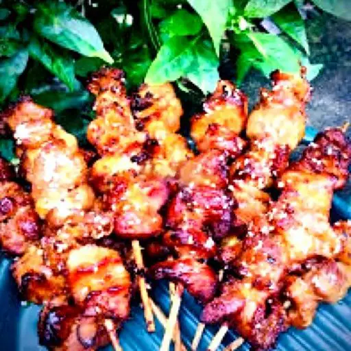 Hình ảnh Combo 5 xiên thịt nướng Hà Nội