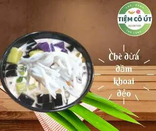 Hình ảnh Chè dừa dầm khoai dẻo 3 vị
