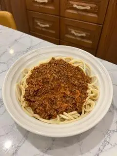 Hình ảnh Mì Ý bò bằm