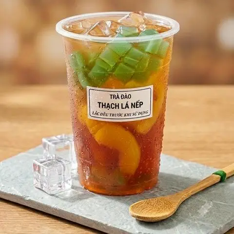 Hình ảnh Trà đào lá nếp
