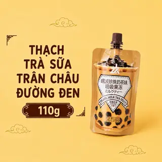 Hình ảnh Thạch Vị Trà Sữa Trân Châu Đường Đen 110g