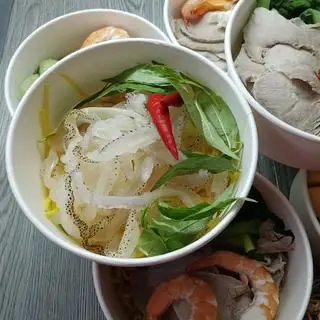 Hình ảnh BÚN THÁI TRỘN SỨA 