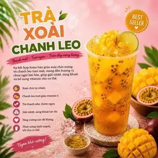 Hình ảnh Trà xoài chanh leo