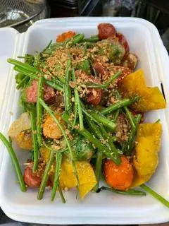 Hình ảnh Combo cá viên sốt mắm tỏi lớn