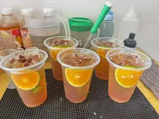 Hình ảnh trà tắc xí muội 
