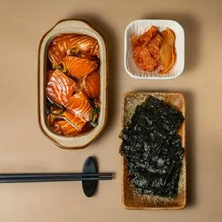 Hình ảnh Cá hồi Nauy ngâm tương - 90g