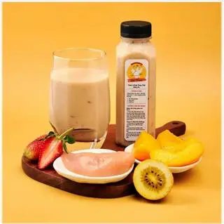 Hình ảnh Sinh tố ức gà - dâu - xoài