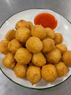 Hình ảnh cá viên chiên ( 5 viên )
