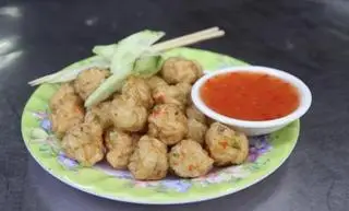 Hình ảnh Cá viên rau củ chiên 