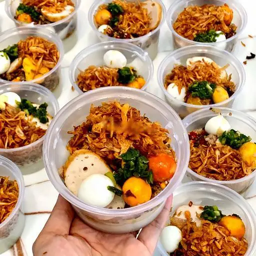 Hình ảnh Bánh đúc nóng thập cẩm trứng non