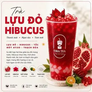 Hình ảnh Trà lựu đỏ hibicus