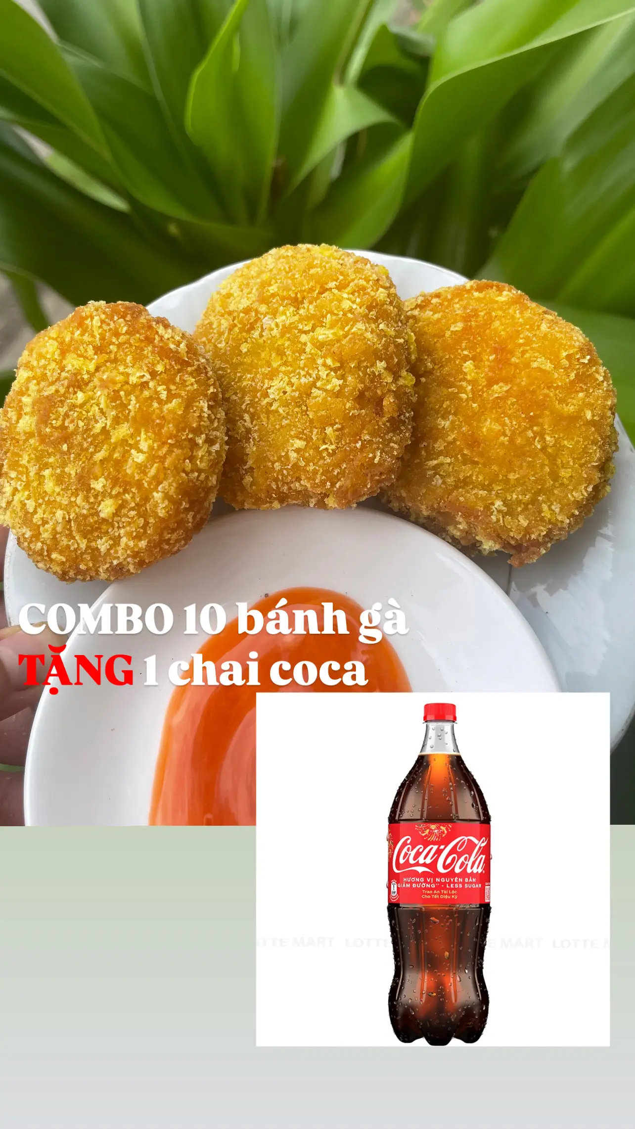 Hình ảnh COMBO 10 bánh gà (TẶNG 1 teago)