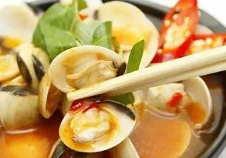 Hình ảnh Nghêu hấp Thái Tomyum