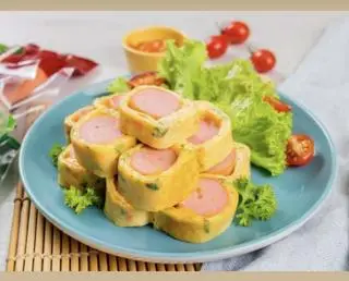 Hình ảnh Bánh mì trứng xúc xích