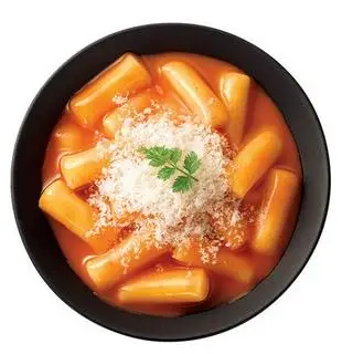 Hình ảnh tokbokki phô mai