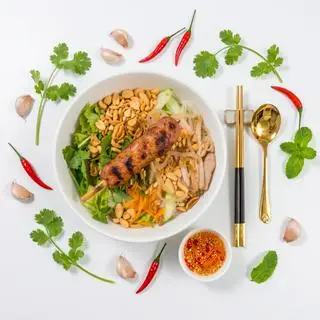 Hình ảnh ⚡️ Bún Nem nướng + Bì + Thịt Khìa