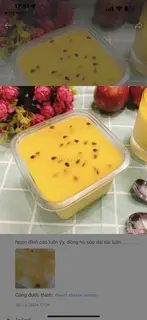 Hình ảnh Tiramisu Chanh leo đường kiêng ít ngọt - hộp 420ml