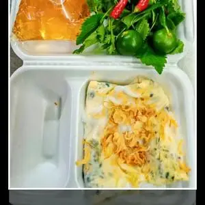 Hình ảnh Bánh Cuốn Trứng Nhân Thịt Heo Mọc Nhĩ Nấm Hương