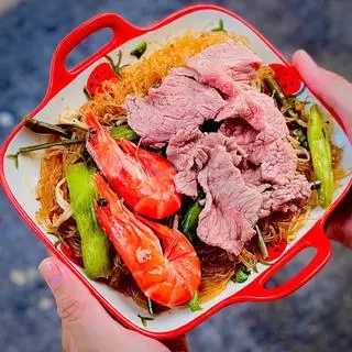 Hình ảnh Miến Trộn Thái Tomyum Tôm Bò