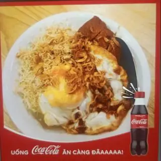 Hình ảnh Xôi trứng pate + Coca (fanta)