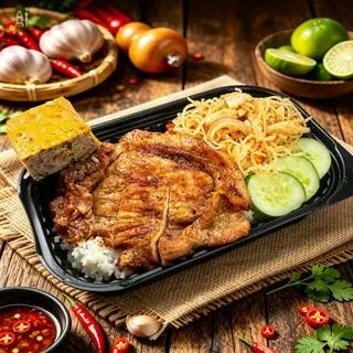 Hình ảnh Cơm Tấm Sườn Bì Chả