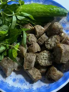 Hình ảnh Dồi heo chiên