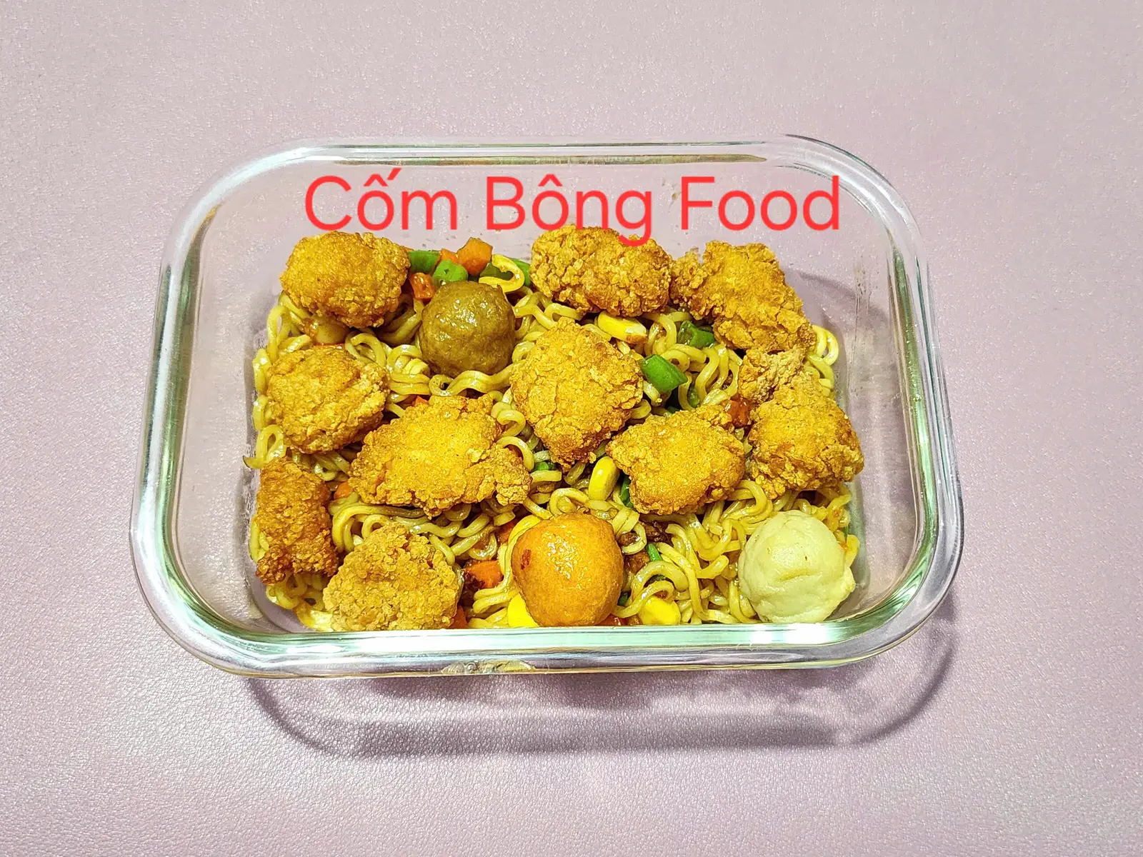 Hình ảnh Mì Trộn INDOMIE Gà Popcorn
