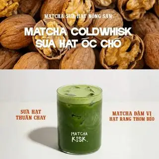 Hình ảnh Matcha Coldwhisk Sữa Hạt Óc Chó